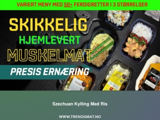 Szechuan Kylling Med Ris
