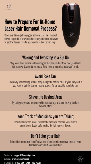 8 Things to Do Before Undergoing At-Home Laser Hair Removal Treatment?