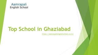 Top School in Ghaziabad