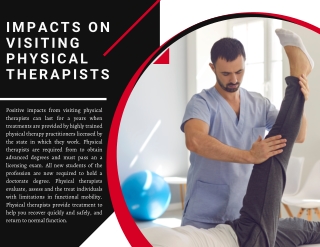 Impacts on Visiting Physical Therapists