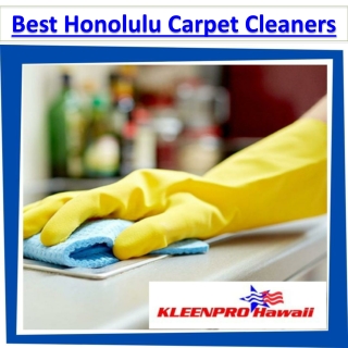 Best Honolulu Carpet Cleaners