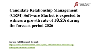 Candidate Relationship Management (CRM) Software