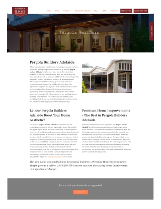 Pergola builders Adelaide