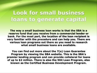 business loan recovery