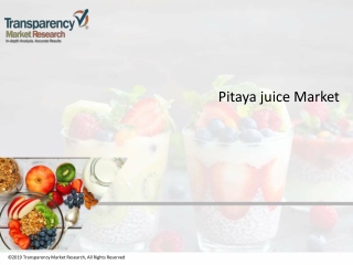 Pitaya juice Market 