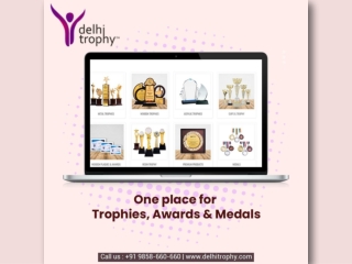 One Place for Trophy, Mementos, Awards, Sports Medal, Corporate Gift - Delhi Tro