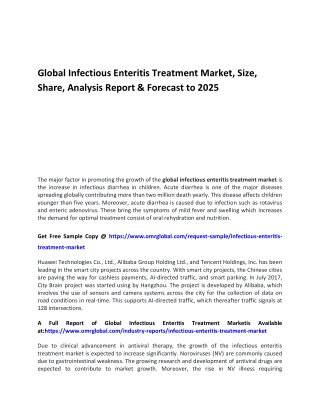 Global Infectious Enteritis Treatment Market Danish