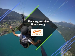 Expérience Parapente à Annecy sur flyeo.com