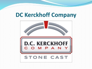 DC Kerckhoff Company - concrete pool coping replacement