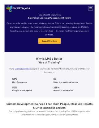 Easy, Efficient & Empowering Enterprise Learning Management System