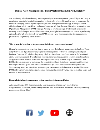 Blog-Digital Asset Management 7 Best Practices that Ensures Efficiency-ngdesk.com