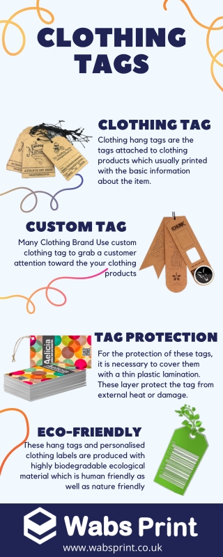 Get Custom Clothing Tags in the UK at Cheap Rates