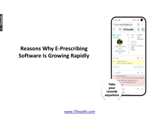 8 Reasons Why E-Prescribing Software Is Growing Rapidly