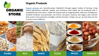 organic store online