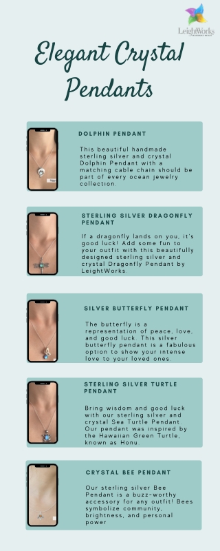 Elegant Crystal Pendants