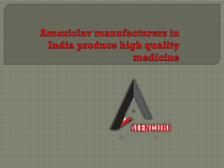 Antibiotic manufacturers in India are the highest growing sector