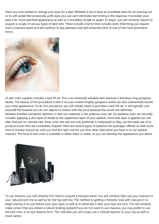 14 Common Misconceptions About quality lash tint supply online