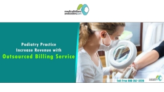 Podiatry Practice Increase Revenue with Outsourced Billing Service