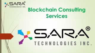 Blockchain Consulting Services