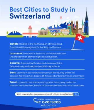 Best cities to study in Switzerland