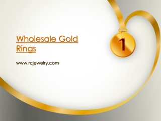 Top Wholesale Gold Rings - www.rcjewelry.com