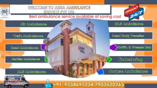 Hire the budget-priced Road Ambulance Service |ASHA