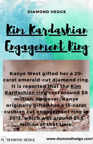 Kim Kardashian Engagement Ring