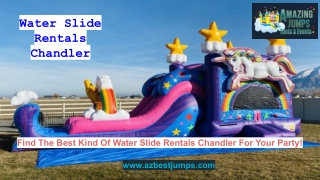 Water Slide Rentals Chandler