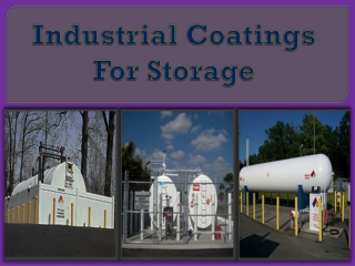 Industrial Coatings For Storage