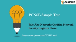 2021 Update Palo Alto Networks PCNSE Certification Dumps