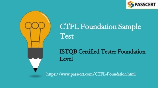 ISTQB Foundation Level CTFL Foundation Exam Dumps