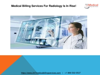 Medical Billing Services For Radiology Is In Rise