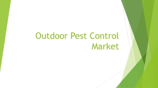 Outdoor Pest Control Market