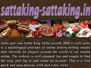 satta king record