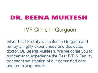 IVF Clinic In Gurgaon