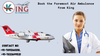 Fastest Air Ambulance Service in Bangalore from King