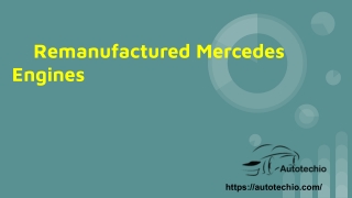 Remanufactured Mercedes Engines-pdf