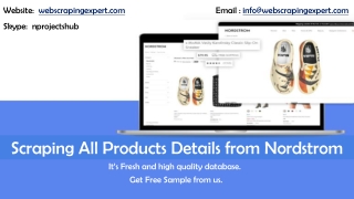 Scraping All Products Details from Nordstrom