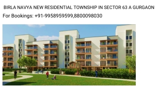 Birla Navya Sector 63 A ongoing schemes, Birla Navya Sector 63 A NRI assistance,