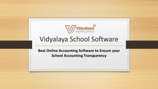 Best Online Accounting Software to Ensure your School Accounting Transparency