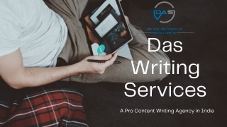 A Pro Content Writing Agencyin India - Das Writing Services