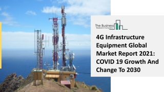 4G Infrastructure Equipment Market Emerging Opportunities And Growing Demand