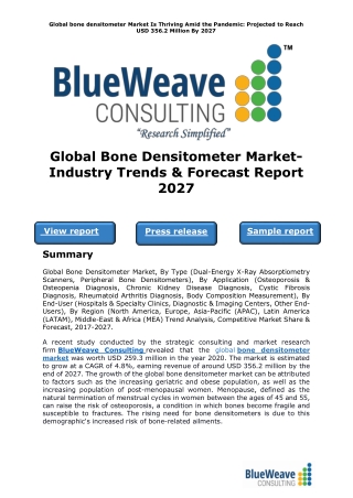 Global Bone Densitometer Market
