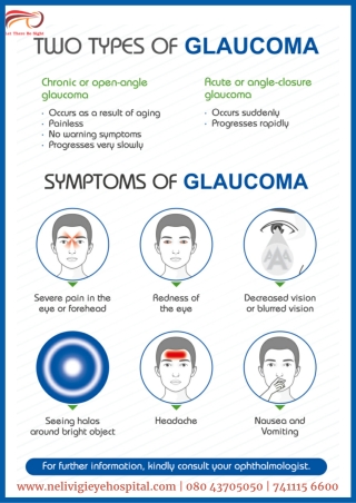 Two Types Of Glaucoma - Best Eye Hospitals in Bellandur, Bangalore - Nelivigi Eye Hospital