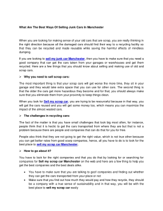 www.gogreenvehiclerecycling.co.uk - 8