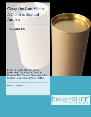 Composite Cans Market Share, Trends, Analysis and Forecasts, 2021-2031