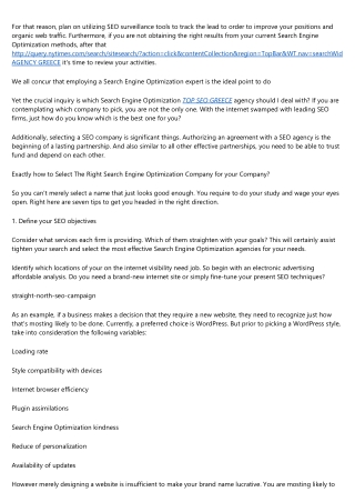 The SEO AGENCY GREECE Case Study You'll Never Forget