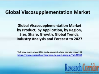 Global-Viscosupplementation-Market