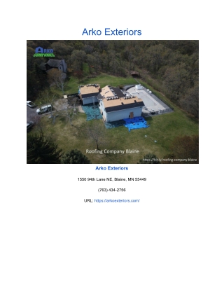 Arko Exteriors