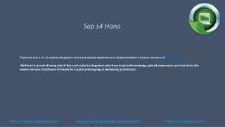 Sap s4 hana